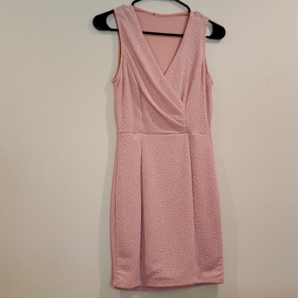 Pink sparkly dress
